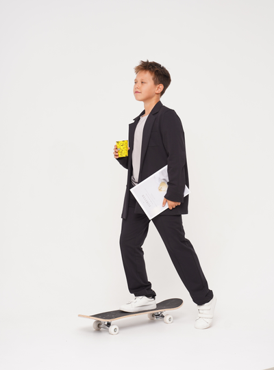 Брюки трикотажные со стрелкой