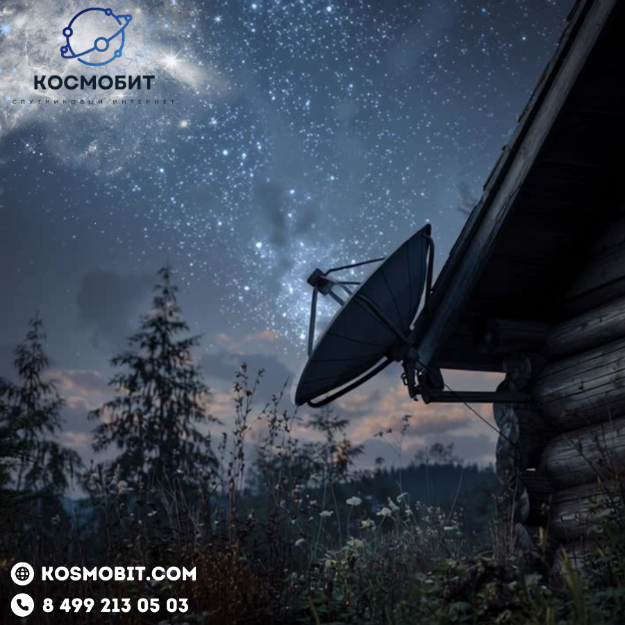 Спутниковый интернет - победитель удаленных локаций 