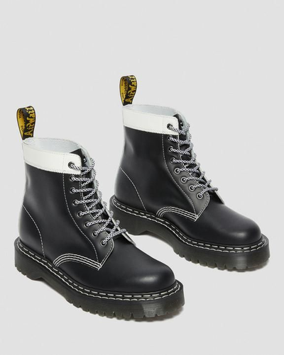 Ботинки Dr Martens 1460 Jadon Smooth Black White