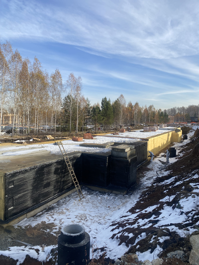 Гидроизоляция фундамента полимочевиной