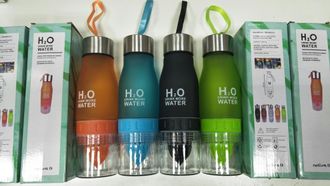 Бутылка с соковыжималкой  H2O Оптом