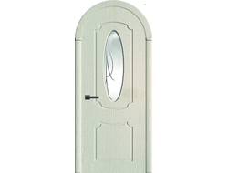 Дверь межкомнатная Корсика арочная со стеклом