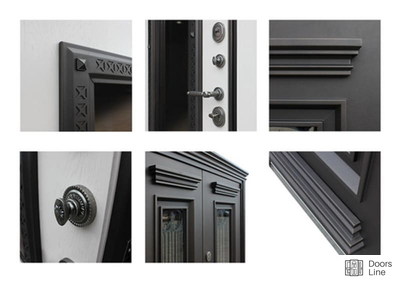 Коллаж фото входной двери Grand Luxe 1