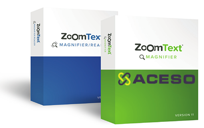 Программа экранный увеличитель ZoomText Magnifier /Magnifier+Reader