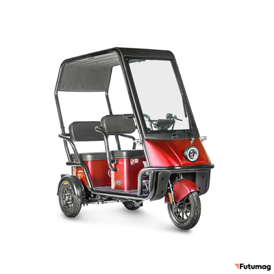 Электротрицикл Wanshida NIPLA 500 60V 1000Вт красный