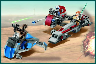 Lego Star Wars 75012 BARC BARC Speeder with Sidecar