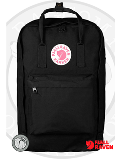 Fjallraven Kanken Laptop 17" Black в магазине Bagcom