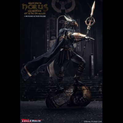 Гор в золотом - Коллекционная ФИГУРКА 1/6 scale Action Figure King and Vengeful God Horus Gold Edition (PL2020-170A) - TBLeague