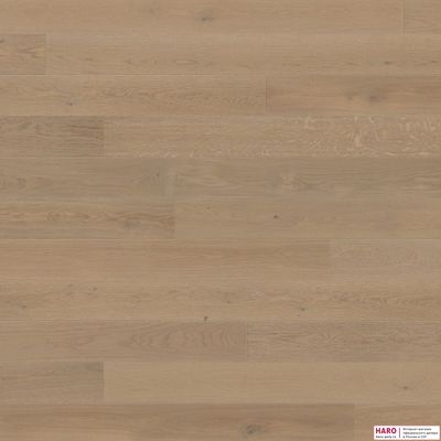 Декор паркетной доски Haro Дуб Песочно-Серый Маркант браш 1-пол, масло 538943 фронт