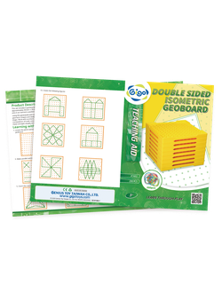 Набор математических планшетов / DOUBLE SIDED ISOMETRIC GEOBOARD