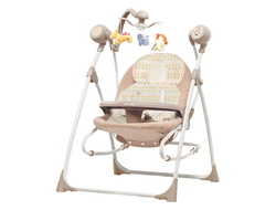 Колыбель-качеля Carrello Nanny Beige Dot