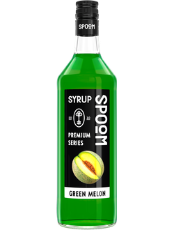 Сироп Spoom Дыня зелёная, 1 л (для кофе, коктейлей и десертов)