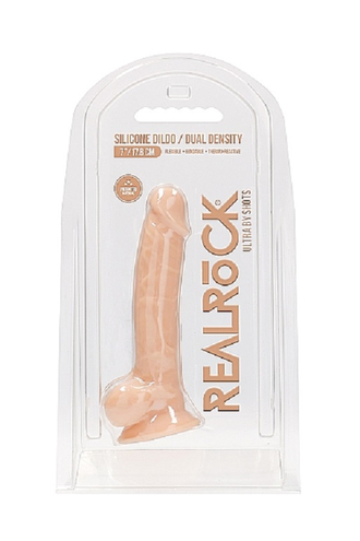 Фаллоимитатор Silicone Dildo With Balls - 17,8 см.