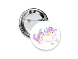 Значок Единорог №3