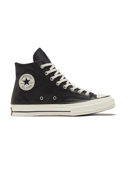 Кеды кожаные Converse Chuck Taylor 70 черные высокие