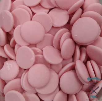 Шоколад розовый Strawberry со вкусом клубники CALLEBAUT, 200 гр