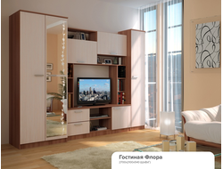 ГОСТИНАЯ ФЛОРА (ясень шимо/дуб атланта), 2700*2100*540