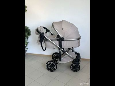 Детская коляска 3 в 1 Luxmom F2A Бежевый