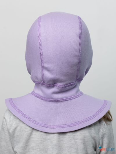 Шапка-шлем 24301-01 95%хлопок 5%лайкра, сиреневый 42-44