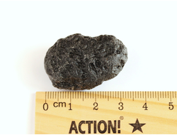 Тектит "Индошинит", галтовка, Китай (34*22*17 мм, 15 г) №16603