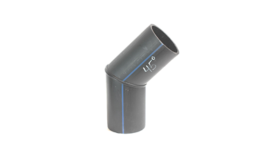 D500 SDR11 ОТВОД 45° СВАРНОЙ СЕГМЕНТНЫЙ ПНД ПЭ100