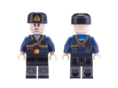 Отряд советских солдат с пулеметом Максим (5 фигурок с оружием)