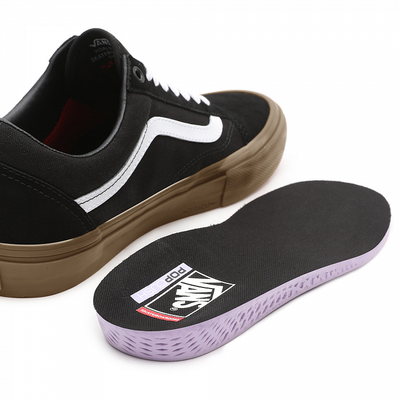 Vans black white medium gum hotsell