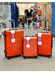 Чемодан средний Neyron ABS M оранжевый