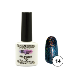 Гель-лак FOR YOU Cat's eye YUKI № 14