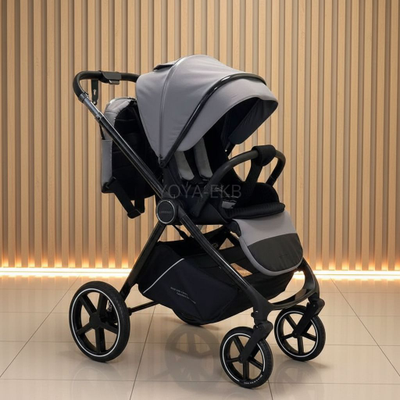 Детская коляска 3 в 1 Luxmom 812 Серый