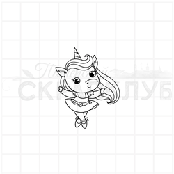 штамп единороги