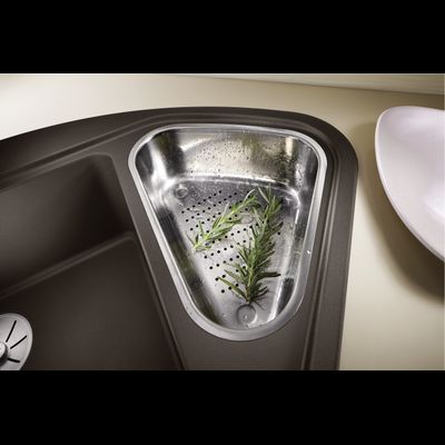 Мойка Blanco DELTA II-F SILGRANIT c кл.-авт. InFino, 523670