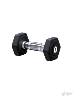 Гантель гексагональная 1кг