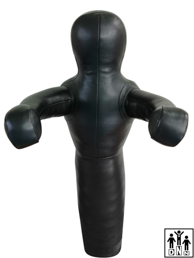 Манекен борцовский одноногий классический МОБНК 0,1 (натуральная кожа,высота-1,3м, вес 33-35 кг, толщина кожи до 2 мм) DNN