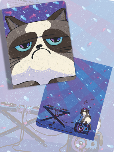Тетради Милые коты Sweet cat's - 24 листа