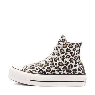 Leopard converse high tops discount