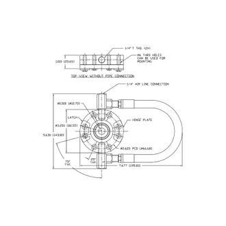 Воздушный кольцевой нож Nex Flow Ring Blade 20000, 20000X, 20000XS-316L