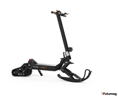 Зимний электроснегокат на гусенице / Гусеничный электросамокат Electroway T2S 20AH + летний комплект