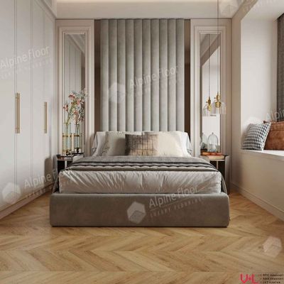 SРС ламинат Alpine Floor Сhеvrоn Дуб Буна ЕСО 18-15 МС 43 класс толщина 5.0 мм с фаской замковый 1.6764 м2