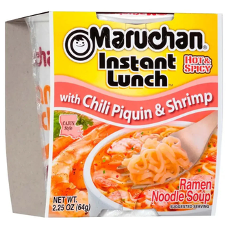 Лапша Maruchan Instant Lunch со вкусом чили и креветки