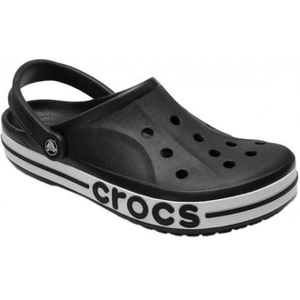 CROCS BAYABAND CLOG ЧЕРНЫЕ С БЕЛЫМ