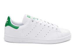 Adidas Stan Smith Белые с зеленым (36-45) Арт. 013МF