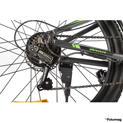 Электровелосипед Eltreco Walter (Серо-зеленый)