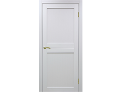 Межкомнатная дверь "Турин-520.121" белый монохром (стекло сатинато)