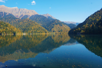 Абхазия. Гагра + Озеро Рица + Пицунда + Голубое озеро + Дача Сталина