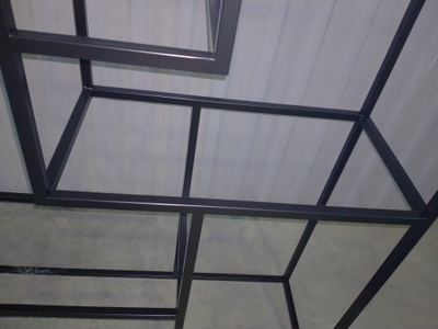 Стеллаж 1100х2350х350 профильная труба 20х20