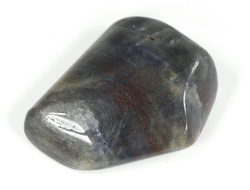 Корунд синий (сапфир), галтовка, Индия (27*23*11 мм, 14 г) №27571