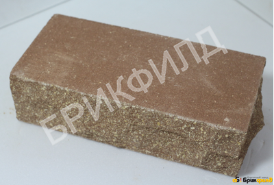 Имитация природного камня "Дикий камень" тычок+ложок. Красно-коричневый. Кирпичный завод Брик Филд