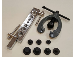 Набор для развальцовки тормозных трубок Ф 4,8-15,9 мм, 9 пр, А40407