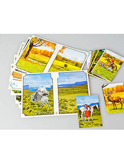 Настольно-печатная игра "Вокруг света"